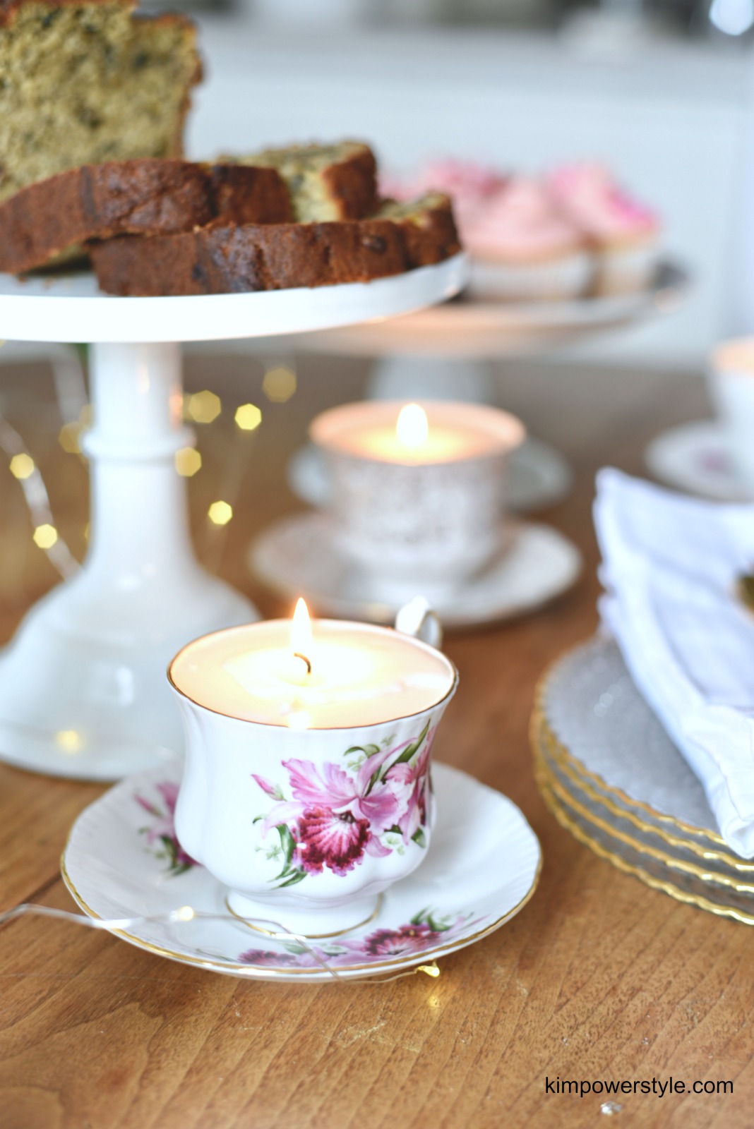 DIY Tea Cup Candle Tutorial